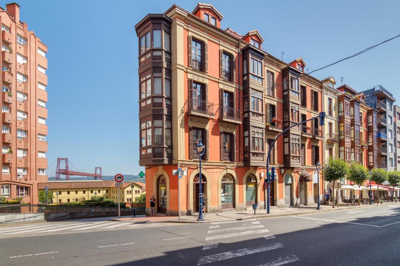 Apartamento Amplio y Elegante con Diseño Vintage Portugalete Exterior foto