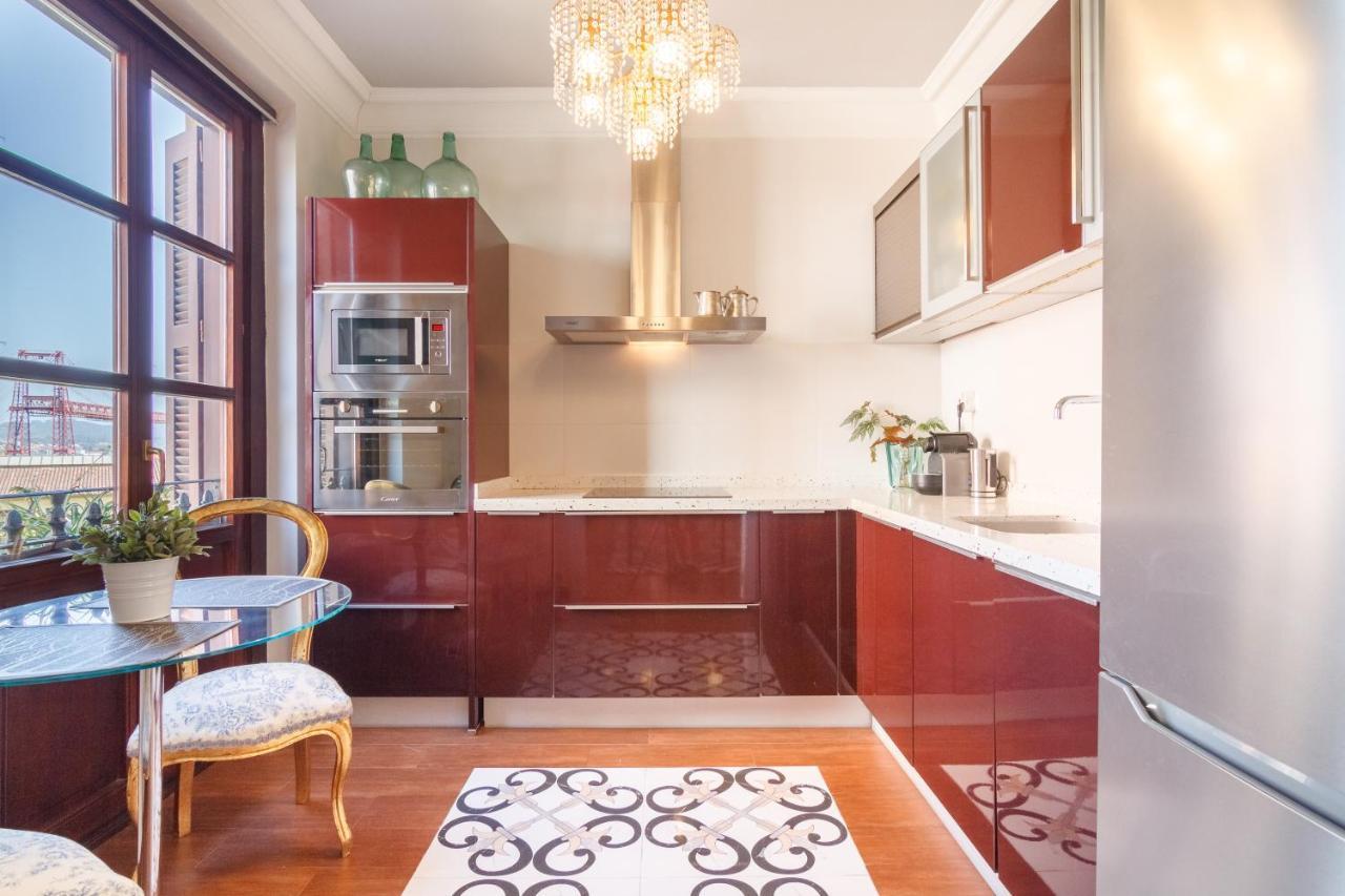 Apartamento Amplio y Elegante con Diseño Vintage Portugalete Exterior foto